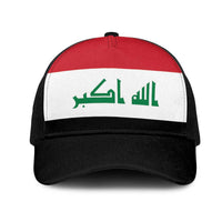 Iraq Mesh Trucker Cap National Flag Colors - Wonder Print Shop