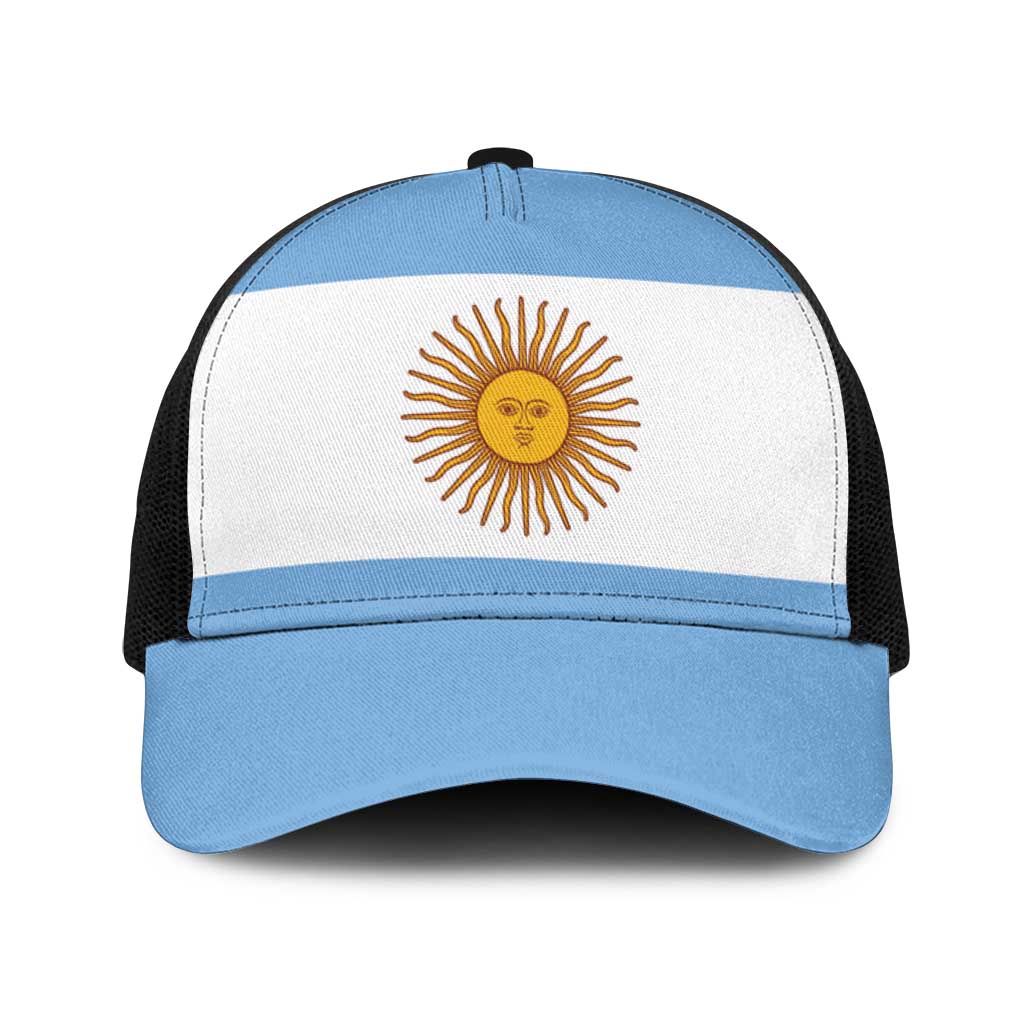 Argentina Baseball Net Cap National Flag Colors - Wonder Print Shop