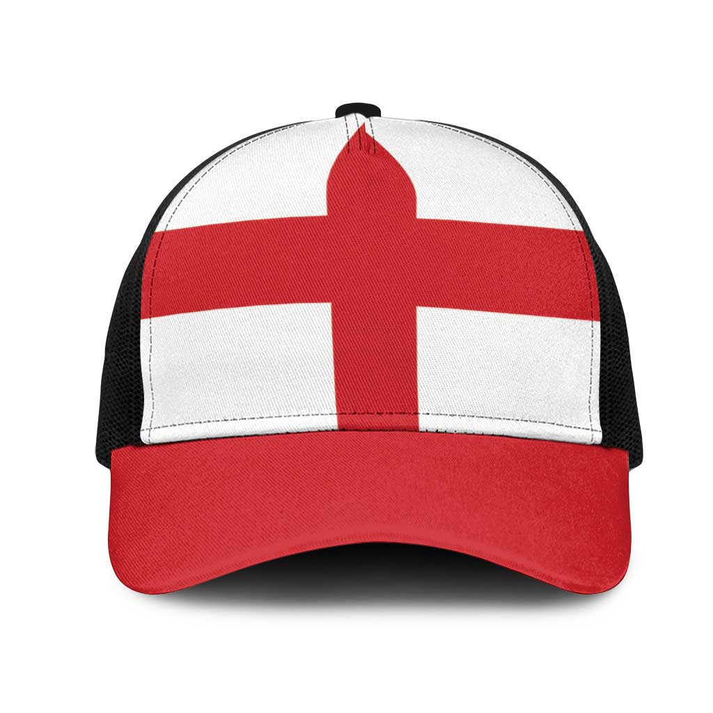 England Mesh Trucker Cap National Flag Colors - Wonder Print Shop
