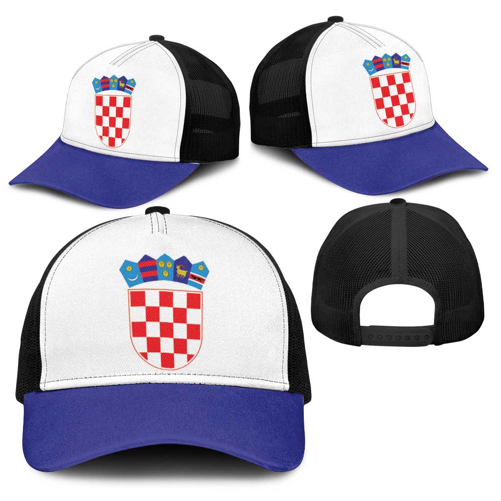 Croatia Baseball Net Cap National Flag Colors - Wonder Print Shop
