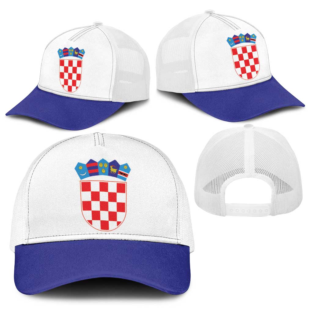 Croatia Baseball Net Cap National Flag Colors - Wonder Print Shop