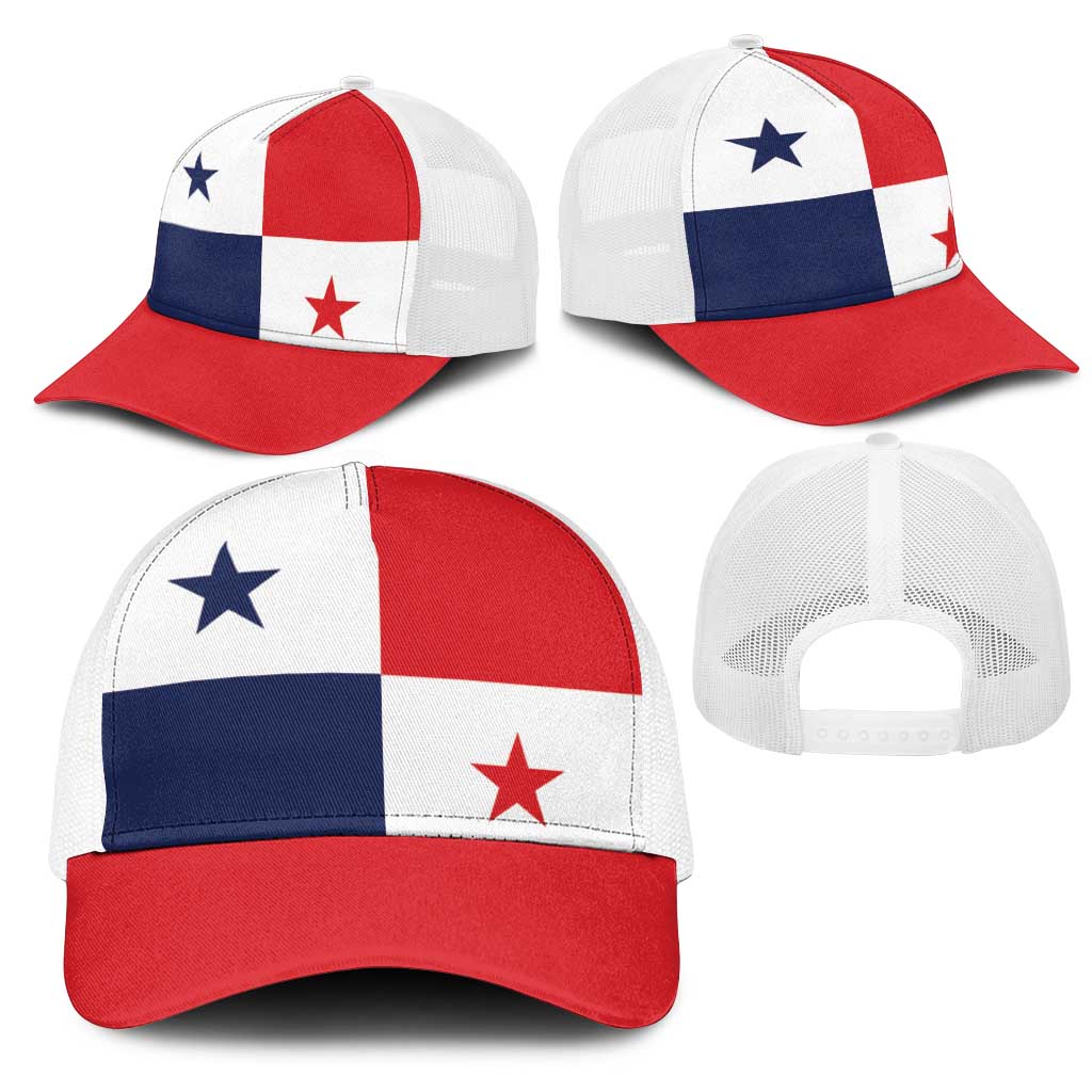 Panama Mesh Trucker Cap National Flag Colors - Wonder Print Shop