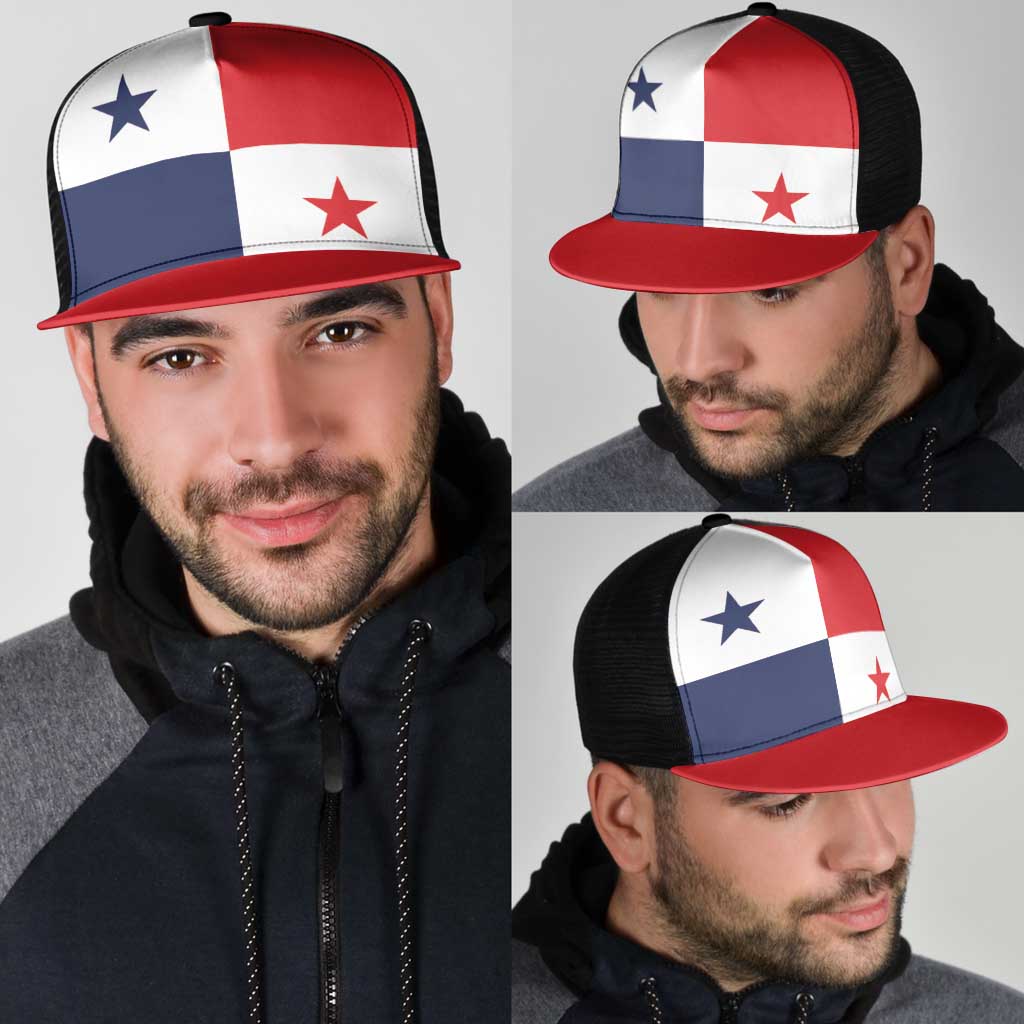 Panama Mesh Trucker Cap National Flag Colors - Wonder Print Shop