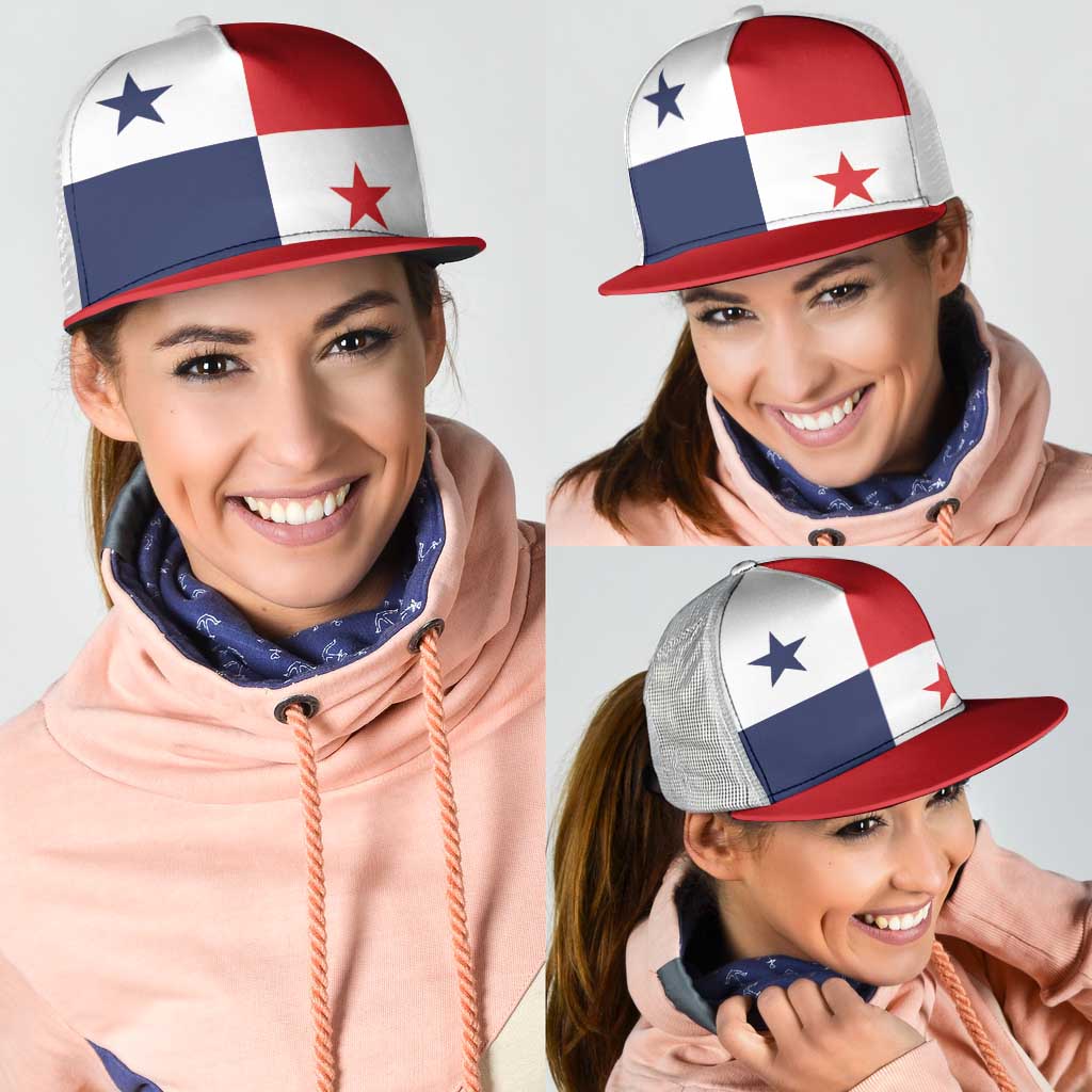 Panama Mesh Trucker Cap National Flag Colors - Wonder Print Shop
