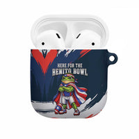 Benito Bowl Puerto Rican Football AirPods Case Coquí Frog Puerto Rican