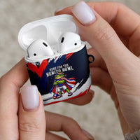 Benito Bowl Puerto Rican Football AirPods Case Coquí Frog Puerto Rican