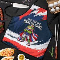 Benito Bowl Puerto Rican Football Apron Coquí Frog Puerto Rican