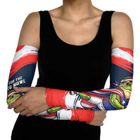 Benito Bowl Puerto Rican Football Arm Sleeves Coquí Frog Puerto Rican