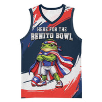 Benito Bowl Puerto Rican Football Basketball Jersey Coquí Frog Puerto Rican