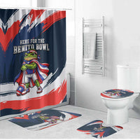Benito Bowl Puerto Rican Football Bathroom Set Coquí Frog Puerto Rican