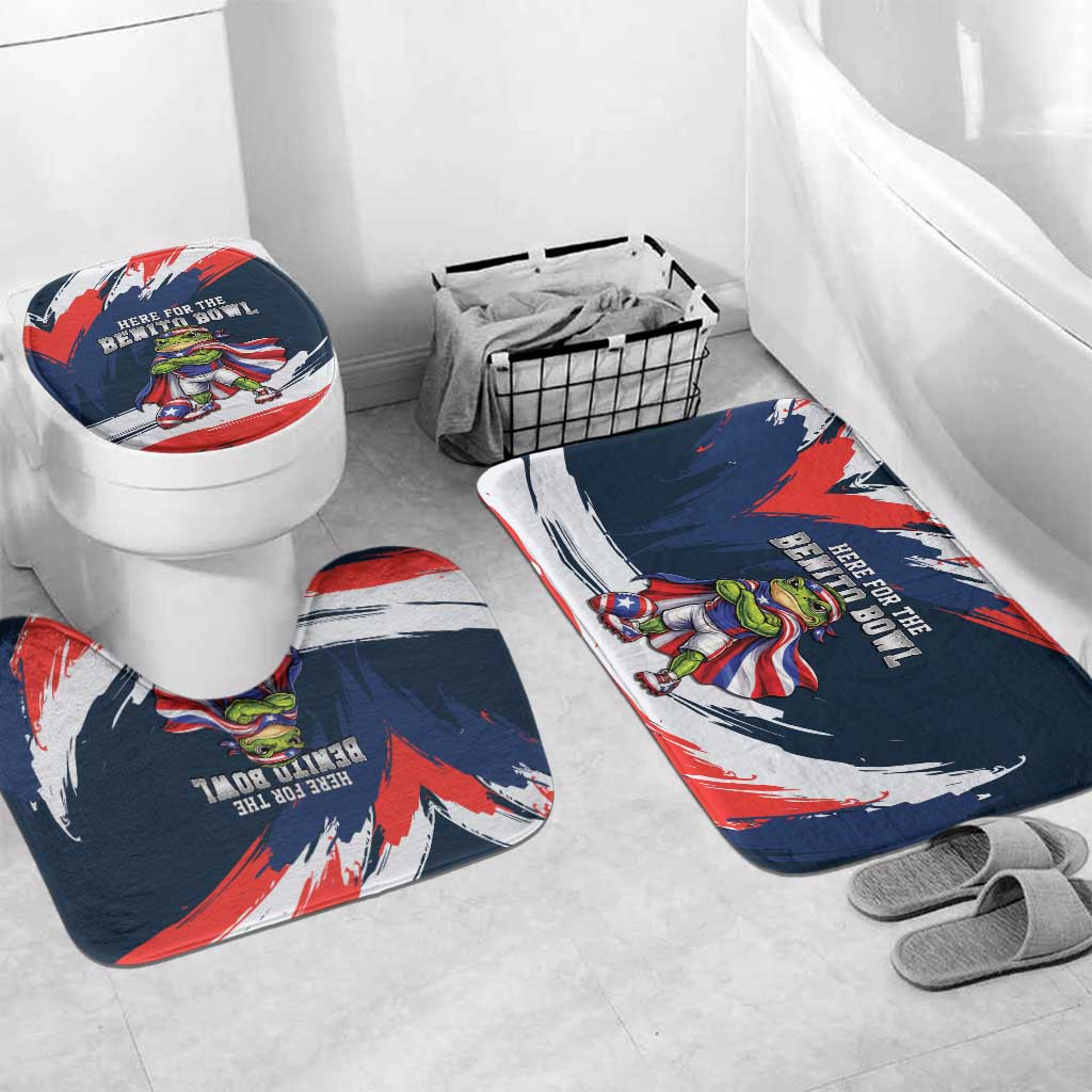 Benito Bowl Puerto Rican Football Bathroom Set Coquí Frog Puerto Rican