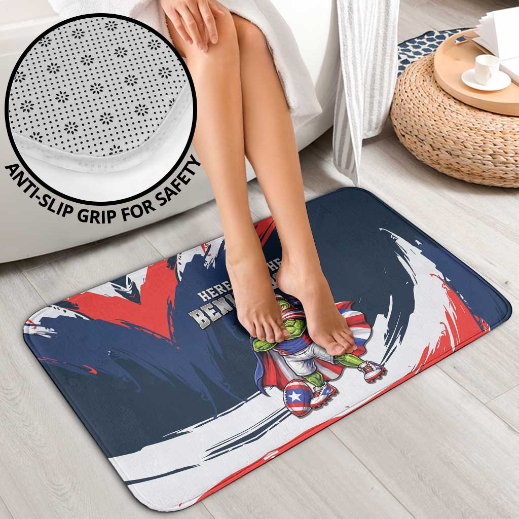 Benito Bowl Puerto Rican Football Bathroom Set Coquí Frog Puerto Rican