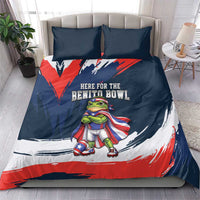 Benito Bowl Puerto Rican Football Bedding Set Coquí Frog Puerto Rican