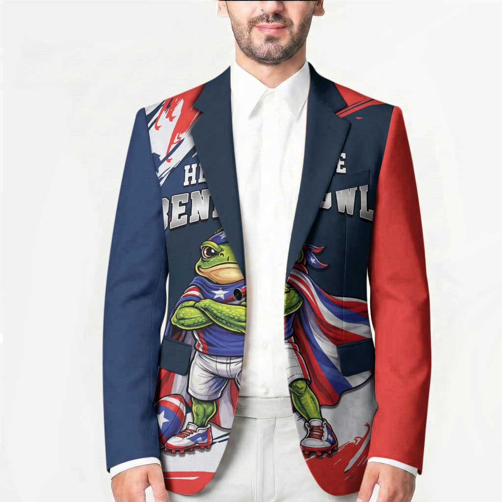 Benito Bowl Puerto Rican Football Blazer Coquí Frog Puerto Rican