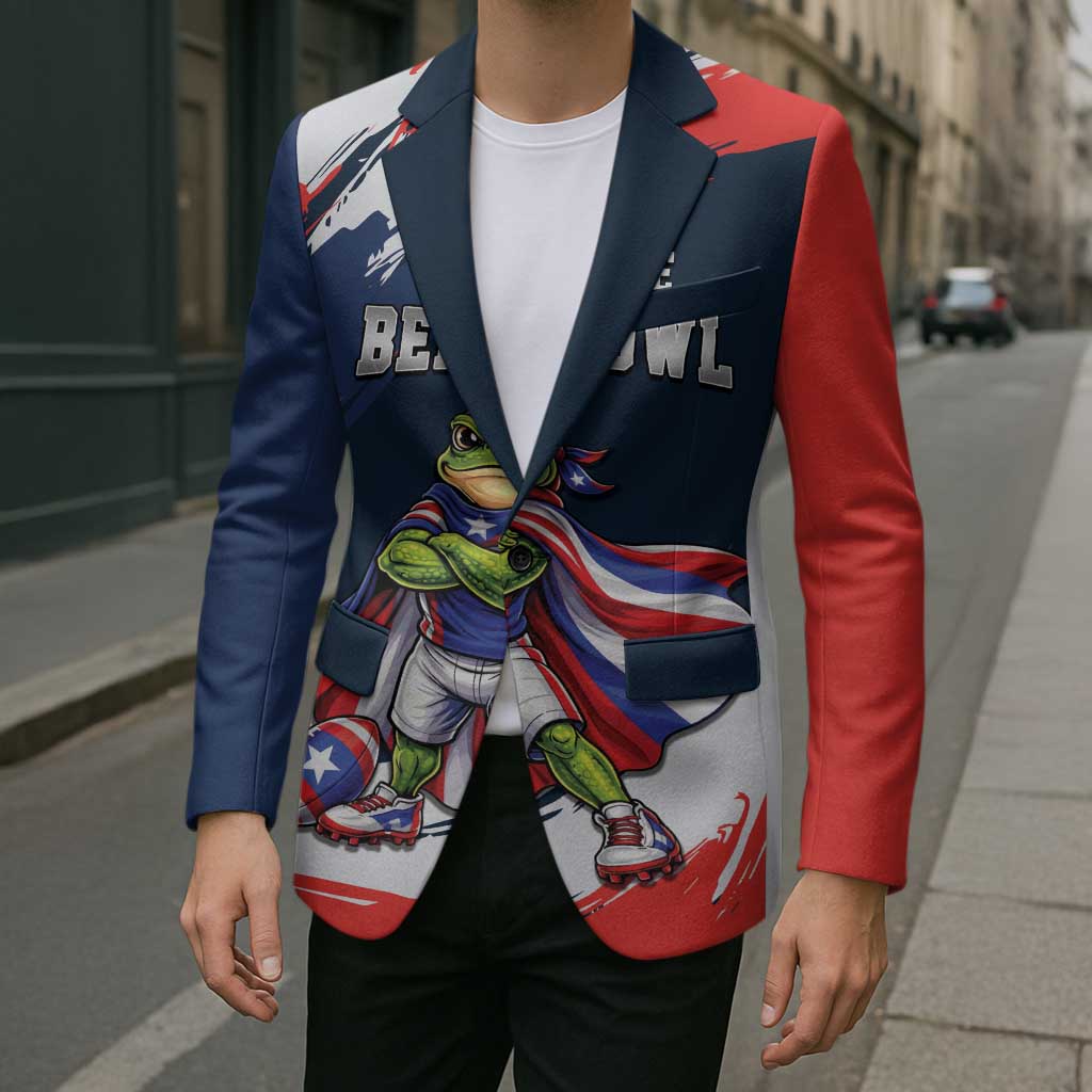 Benito Bowl Puerto Rican Football Blazer Coquí Frog Puerto Rican