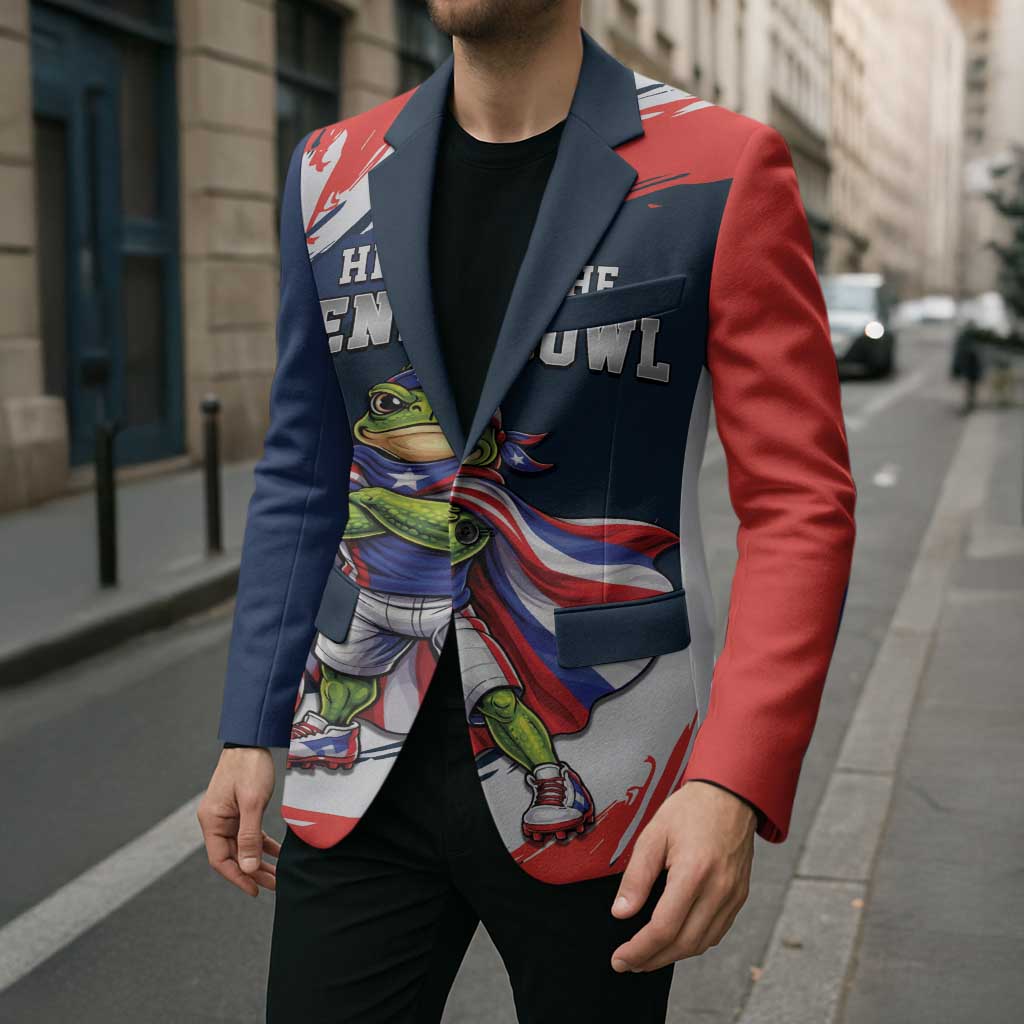 Benito Bowl Puerto Rican Football Blazer Coquí Frog Puerto Rican