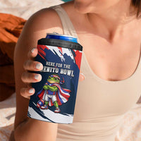 Benito Bowl Puerto Rican Football 4 in 1 Can Cooler Tumbler Coquí Frog Puerto Rican