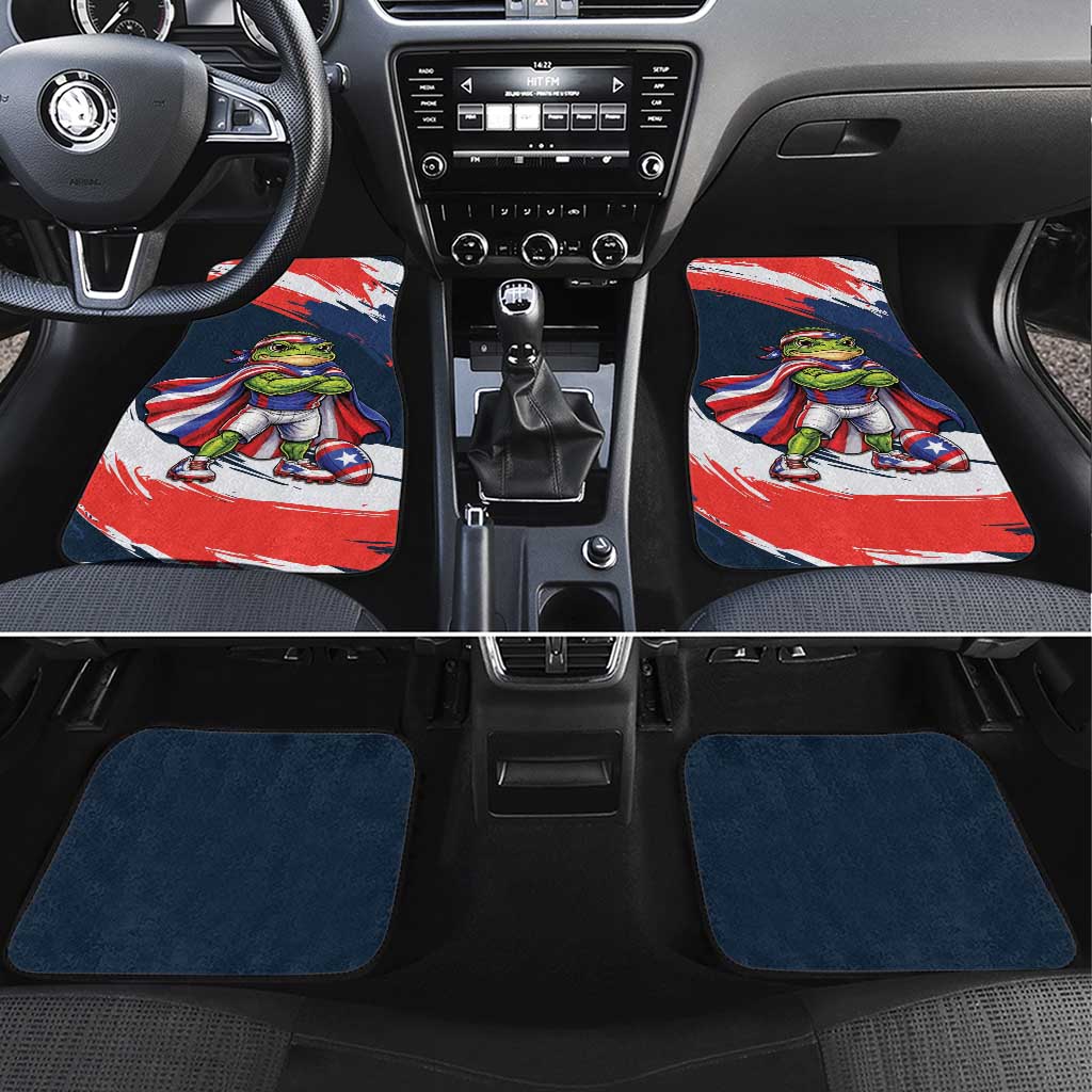 Benito Bowl Puerto Rican Football Car Mats Coquí Frog Puerto Rican