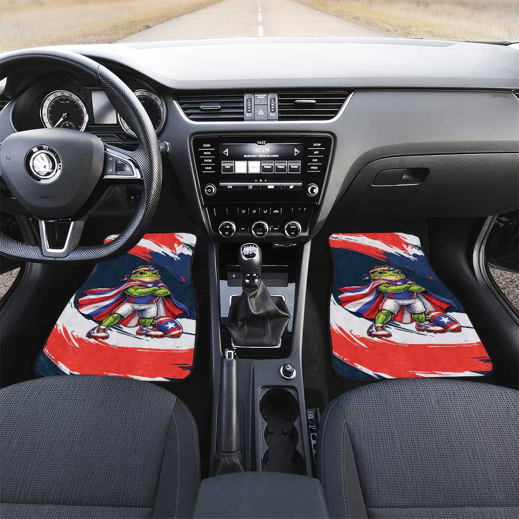Benito Bowl Puerto Rican Football Car Mats Coquí Frog Puerto Rican
