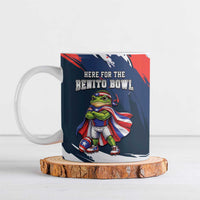 Benito Bowl Puerto Rican Football Ceramic Mug Coquí Frog Puerto Rican