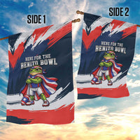 Benito Bowl Puerto Rican Football Garden Flag Coquí Frog Puerto Rican