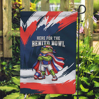 Benito Bowl Puerto Rican Football Garden Flag Coquí Frog Puerto Rican
