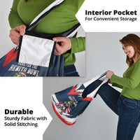 Benito Bowl Puerto Rican Football Grocery Bag Coquí Frog Puerto Rican