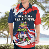 Benito Bowl Puerto Rican Football Hawaiian Shirt Coquí Frog Puerto Rican