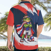 Benito Bowl Puerto Rican Football Hawaiian Shirt Coquí Frog Puerto Rican
