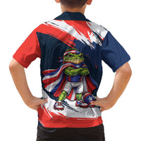 Benito Bowl Puerto Rican Football Hawaiian Shirt Coquí Frog Puerto Rican