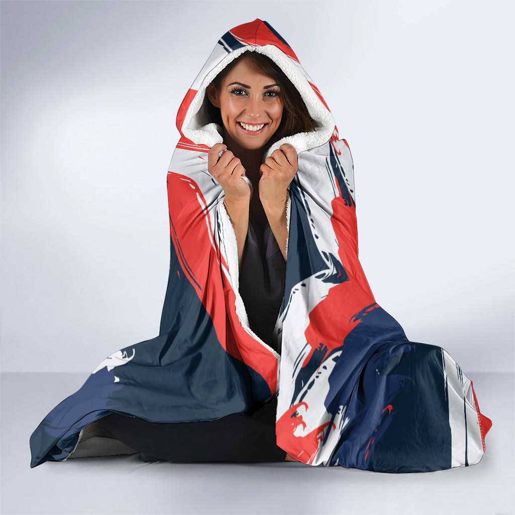 Benito Bowl Puerto Rican Football Hooded Blanket Coquí Frog Puerto Rican