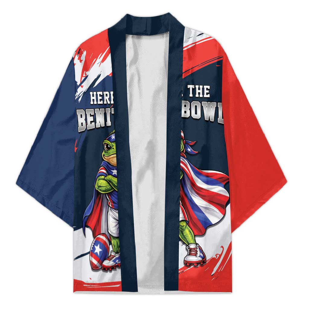 Benito Bowl Puerto Rican Football Kimono Coquí Frog Puerto Rican
