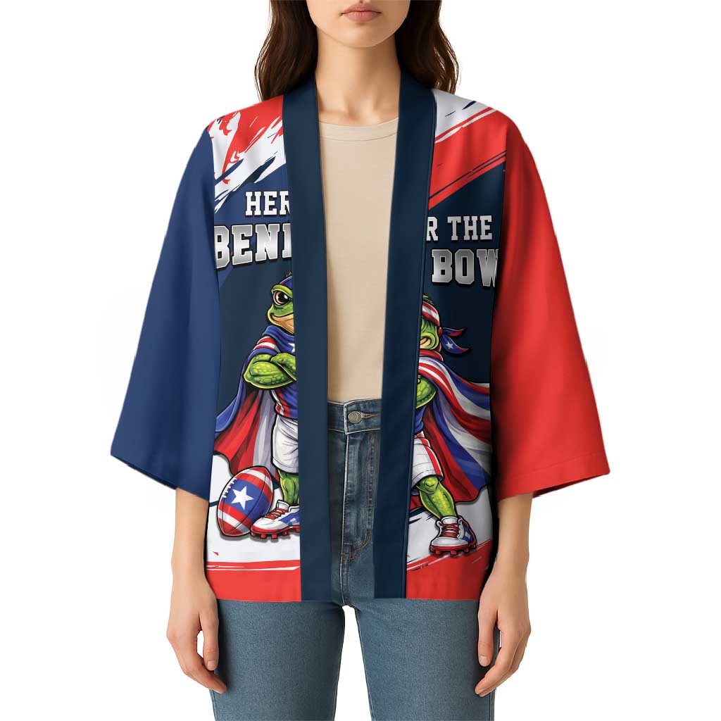 Benito Bowl Puerto Rican Football Kimono Coquí Frog Puerto Rican