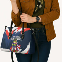 Benito Bowl Puerto Rican Football Leather Bag Coquí Frog Puerto Rican