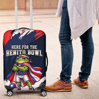 Benito Bowl Puerto Rican Football Luggage Cover Coquí Frog Puerto Rican