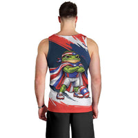 Benito Bowl Puerto Rican Football Men Tank Top Coquí Frog Puerto Rican
