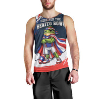 Benito Bowl Puerto Rican Football Men Tank Top Coquí Frog Puerto Rican