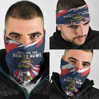 Benito Bowl Puerto Rican Football Neck Gaiter Coquí Frog Puerto Rican