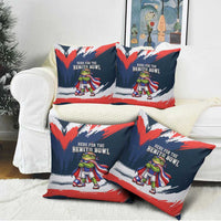 Benito Bowl Puerto Rican Football Pillow Cover Coquí Frog Puerto Rican
