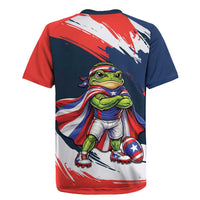 Benito Bowl Puerto Rican Football Rugby Jersey Coquí Frog Puerto Rican