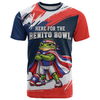Benito Bowl Puerto Rican Football T Shirt Coquí Frog Puerto Rican