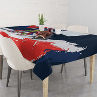 Benito Bowl Puerto Rican Football Tablecloth Coquí Frog Puerto Rican