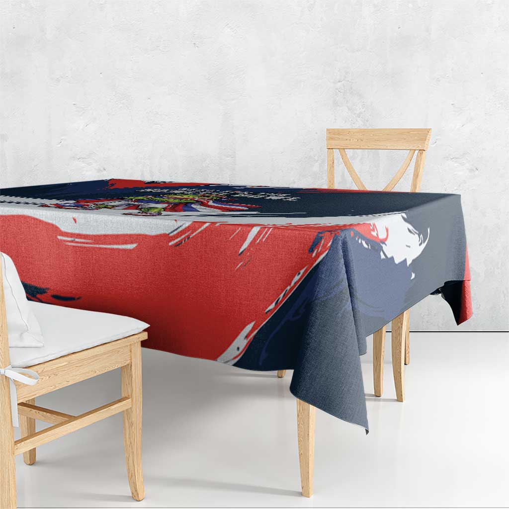 Benito Bowl Puerto Rican Football Tablecloth Coquí Frog Puerto Rican