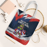 Benito Bowl Puerto Rican Football Tote Bag Coquí Frog Puerto Rican