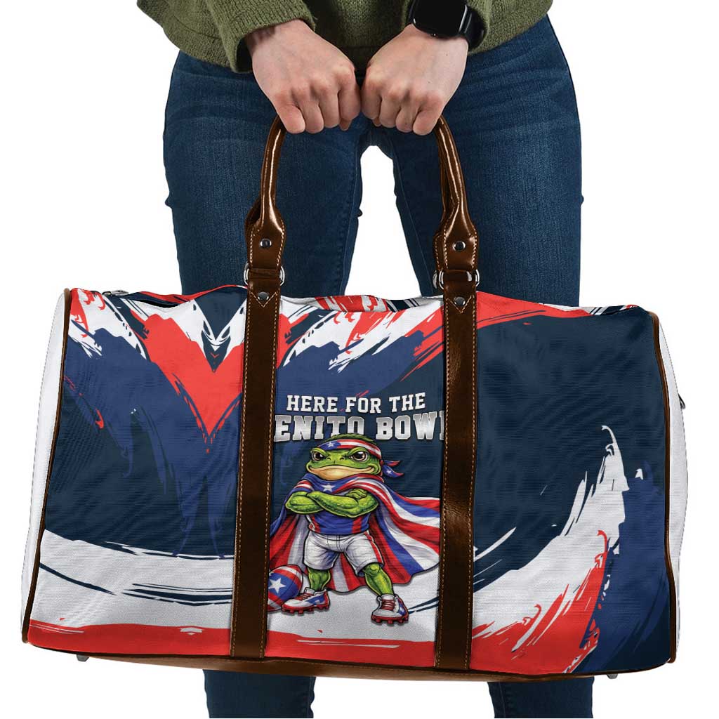 Benito Bowl Puerto Rican Football Travel Bag Coquí Frog Puerto Rican