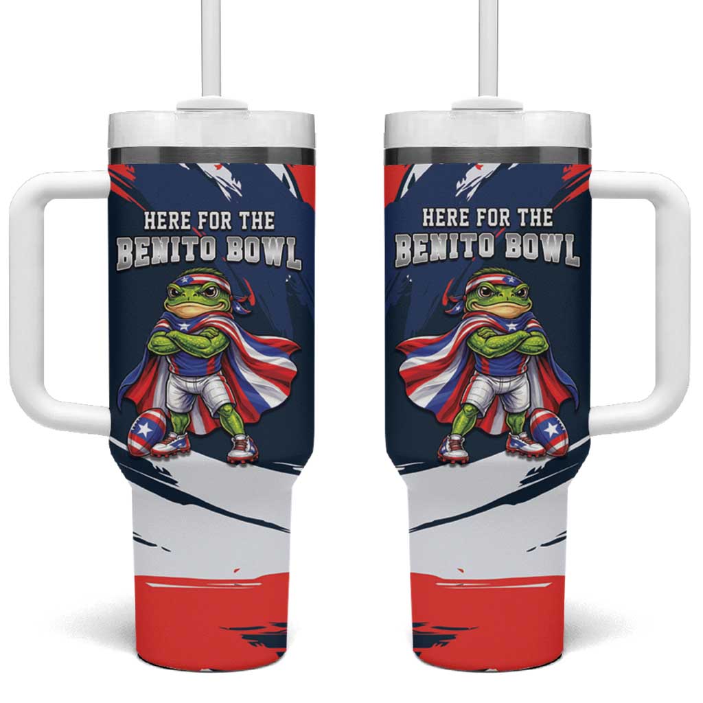 Benito Bowl Puerto Rican Football Tumbler With Handle Coquí Frog Puerto Rican