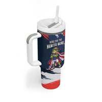 Benito Bowl Puerto Rican Football Tumbler With Handle Coquí Frog Puerto Rican