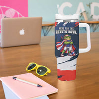 Benito Bowl Puerto Rican Football Tumbler With Handle Coquí Frog Puerto Rican