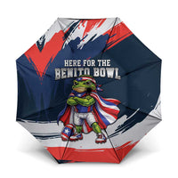 Benito Bowl Puerto Rican Football Umbrella Coquí Frog Puerto Rican