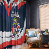 Benito Bowl Puerto Rican Football Window Curtain Coquí Frog Puerto Rican